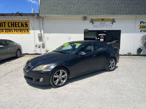 2010 Lexus IS 250 for sale at Klett Automotive Group in Saint Augustine FL