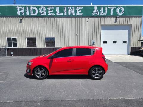 2015 Chevrolet Sonic for sale at RIDGELINE AUTO in Chubbuck ID