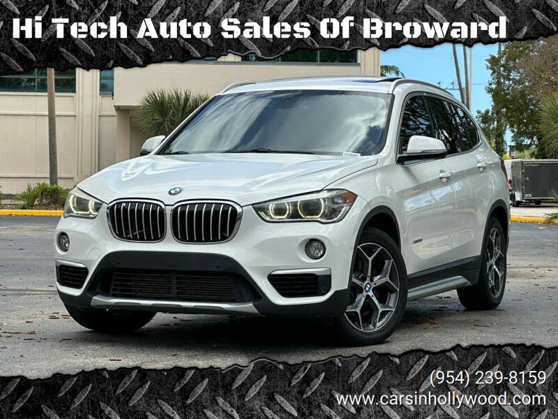 2016 BMW X1 for sale at Hi Tech Auto Sales Of Broward in Hollywood FL