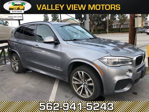 2014 BMW X5 for sale at Valley View Motors in Whittier CA