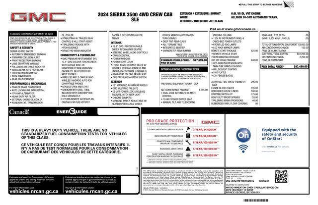 2024 GMC Sierra 3500HD