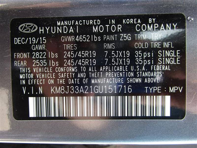 2016 Hyundai Tucson Limited