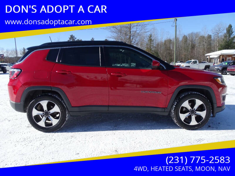 2018 Jeep Compass for sale at DON'S ADOPT A CAR in Cadillac MI