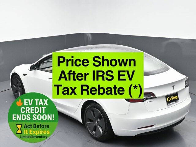Used 2021 Tesla Model 3 Base with VIN 5YJ3E1EAXMF092781 for sale in Conshohocken, PA