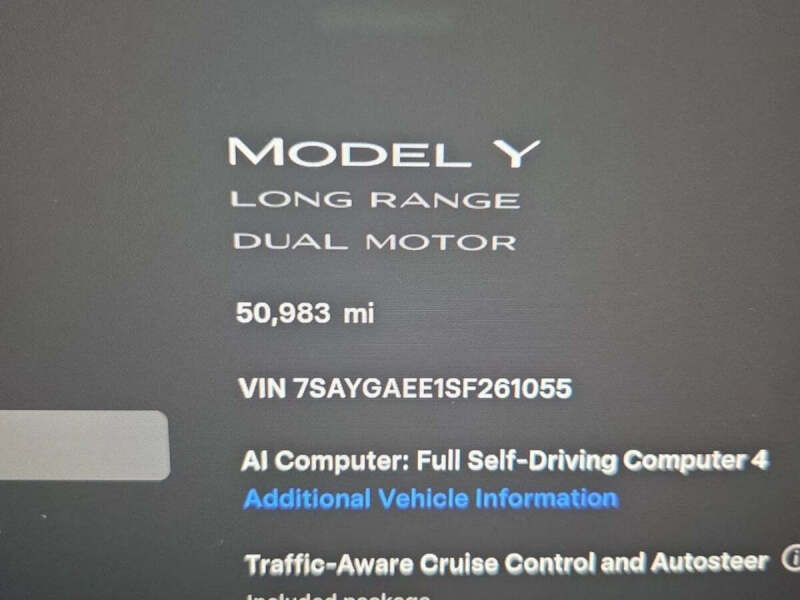 2025 Tesla Model Y Long Range