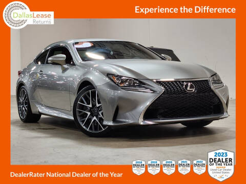 2017 Lexus RC 200t for sale at Dallas Auto Finance in Dallas TX