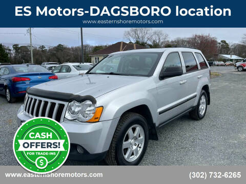 2009 Jeep Grand Cherokee for sale at ES Motors-DAGSBORO location in Dagsboro DE