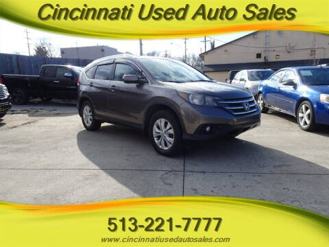 2013 Honda CR-V for sale at Cincinnati Used Auto Sales in Cincinnati OH