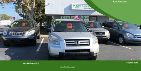 2007 Honda Pilot for sale at K&N AUTO SALES in Tampa FL