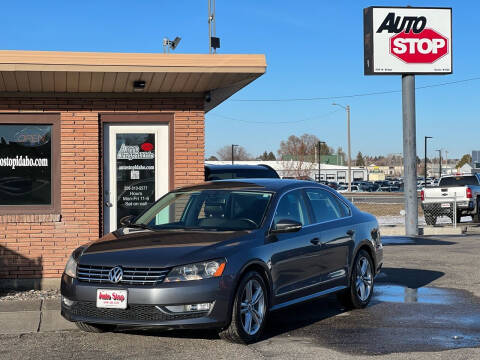 2012 Volkswagen Passat for sale at Auto Stop in Blackfoot ID