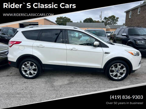 2016 Ford Escape for sale at Rider`s Classic Cars in Millbury OH