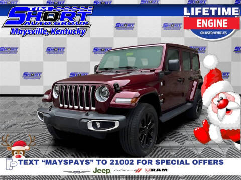 2021 Jeep Wrangler Unlimited for sale at Tim Short CDJR of Maysville in Maysville KY