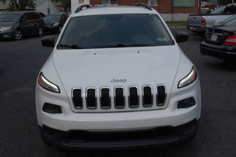 2016 Jeep Cherokee for sale at D&H Auto Group LLC in Allentown PA