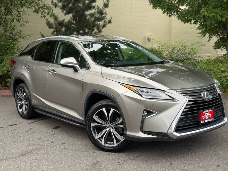 Used 2018 Lexus RX 450h with VIN 2T2BGMCA2JC021015 for sale in Everett, WA