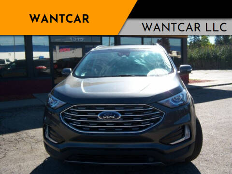 2019 Ford Edge for sale at WANTCAR in Lansing MI