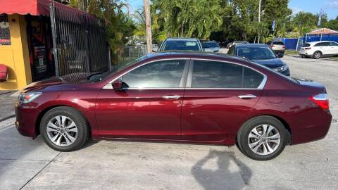 2015 Honda Accord for sale at AUTO ALLIANCE LLC in Miami FL