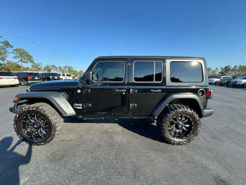 2018 Jeep Wrangler Unlimited for sale at Mercer Motors in Moultrie GA