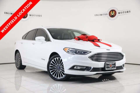 2017 Ford Fusion Hybrid for sale at INDY'S UNLIMITED MOTORS - UNLIMITED MOTORS in Westfield IN