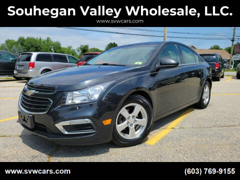 2015 Chevrolet Cruze for sale at Souhegan Valley Wholesale, LLC. in Derry NH