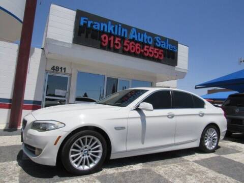 2013 BMW 5 Series for sale at Franklin Auto Sales in El Paso TX