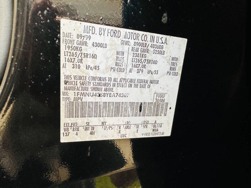 2000 Ford Excursion Limited