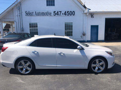 2015 Chevrolet Malibu for sale at Ron's Auto Sales (DBA Select Automotive) in Lebanon TN