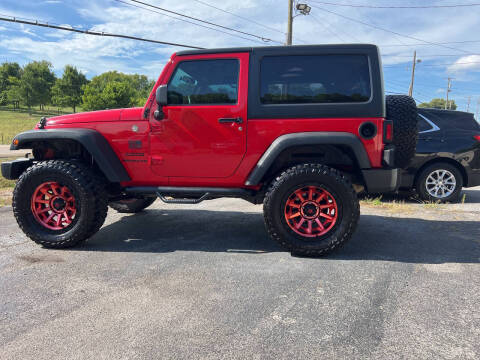 2015 Jeep Wrangler for sale at K & P Used Cars, Inc. in Philadelphia TN