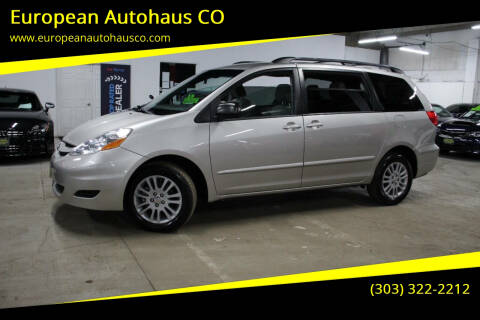 2010 Toyota Sienna for sale at European Autohaus CO in Denver CO