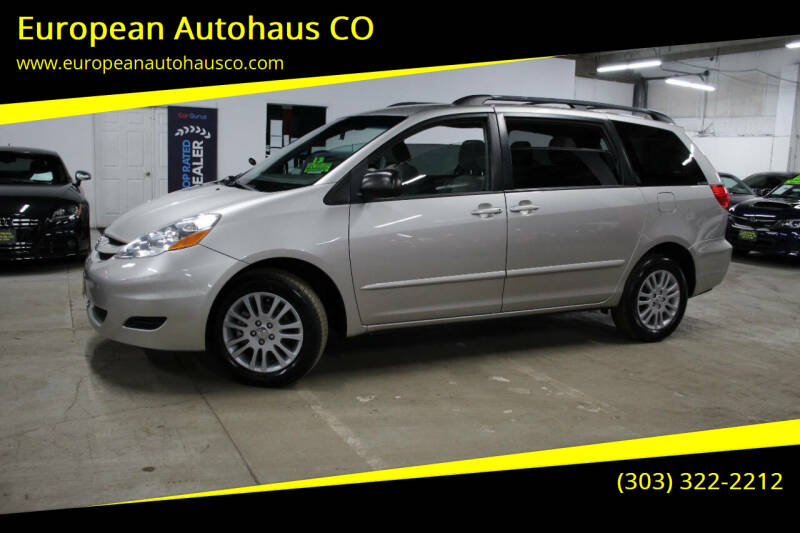 2010 Toyota Sienna for sale at European Autohaus CO in Denver CO
