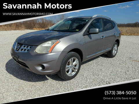 2013 Nissan Rogue for sale at Savannah Motors in Elsberry MO