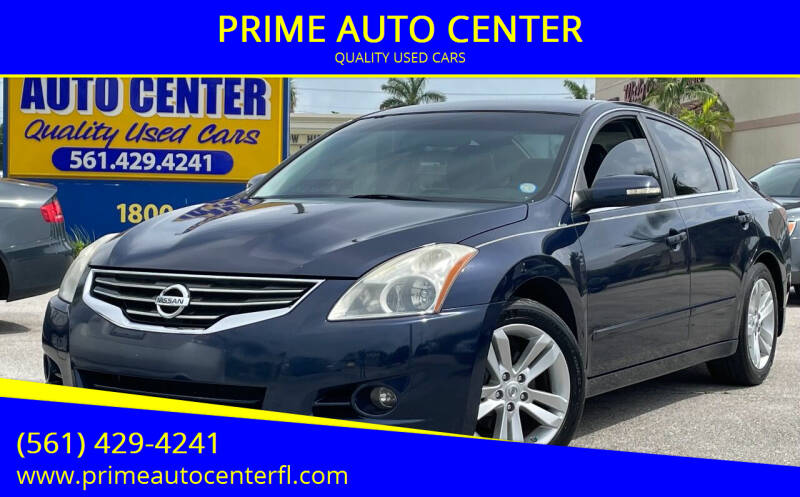 2012 Nissan Altima for sale at PRIME AUTO CENTER in Palm Springs FL