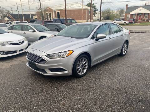 2017 Ford Fusion for sale at MISTER TOMMY'S MOTORS LLC in Florence SC