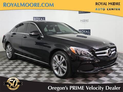 2018 Mercedes-Benz C-Class for sale at Royal Moore Custom Finance in Hillsboro OR