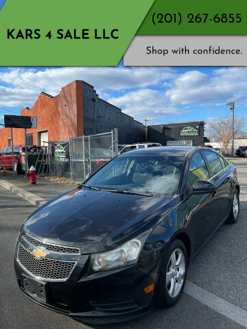 2012 Chevrolet Cruze for sale at Kars 4 Sale LLC in Little Ferry NJ