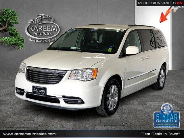 White town and country hot sale van