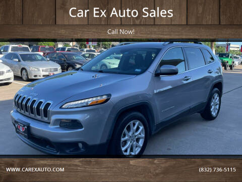 2018 Jeep Cherokee for sale at Car Ex Auto Sales in Houston TX