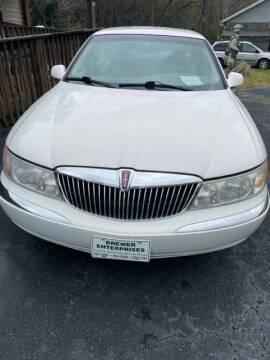2001 Lincoln Continental for sale at Brewer Enterprises 3 in Greenwood SC