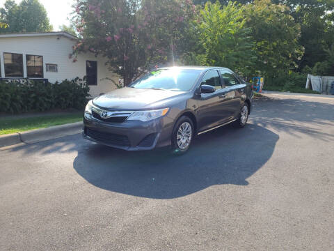 2012 Toyota Camry for sale at TR MOTORS in Gastonia NC