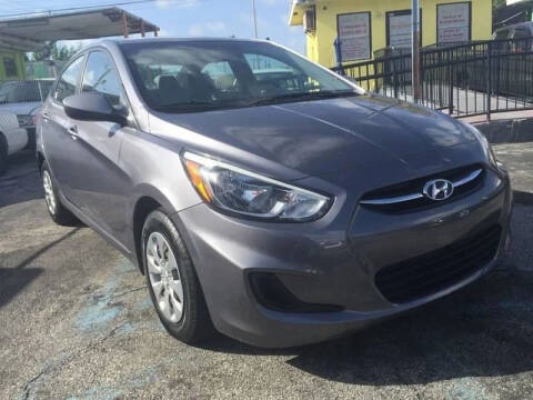 2015 Hyundai Accent for sale at MIAMI AUTO LIQUIDATORS in Miami FL