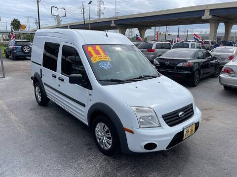 2011 Ford Transit Connect for sale at Texas 1 Auto Finance in Kemah TX