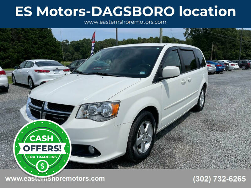 2012 Dodge Grand Caravan for sale at ES Motors-DAGSBORO location in Dagsboro DE