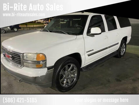2003 GMC Yukon XL for sale at Bi-Rite Auto Sales in Clinton Township MI
