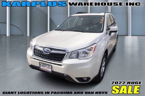 2015 Subaru Forester for sale at Karplus Warehouse in Pacoima CA