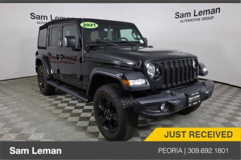 2021 Jeep Wrangler Unlimited for sale at Sam Leman Chrysler Jeep Dodge of Peoria in Peoria IL