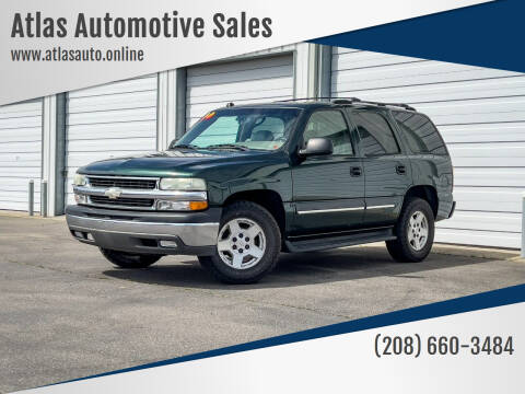 2004 Chevrolet Tahoe for sale at Atlas Automotive Sales in Hayden ID