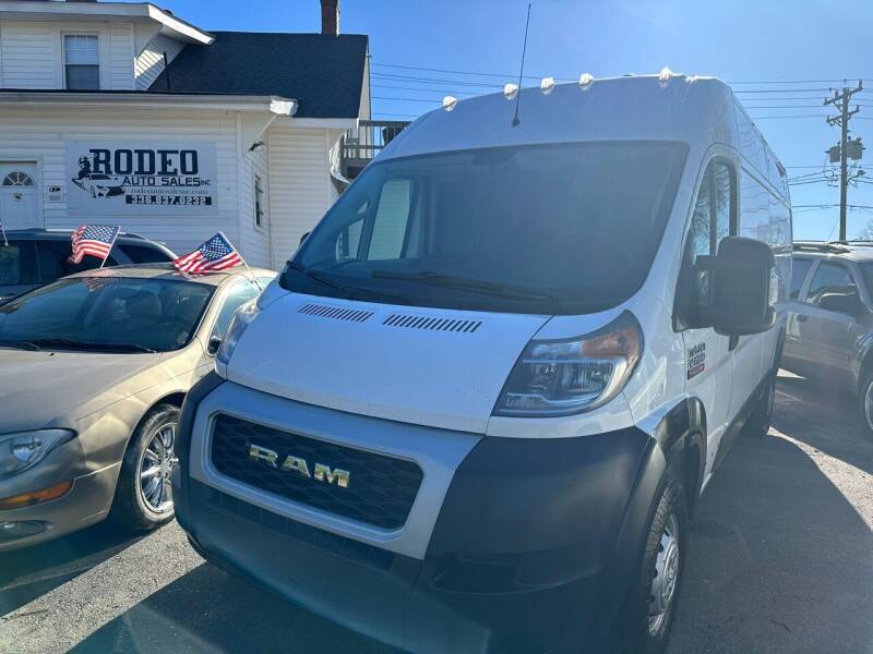 2019 RAM ProMaster for sale at Rodeo Auto Sales Inc in Winston Salem NC