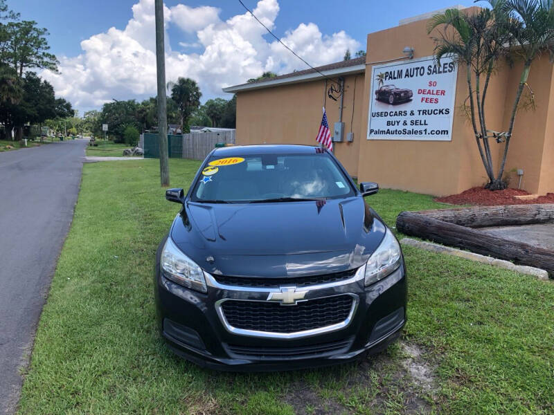 2016 Chevrolet Malibu Limited for sale at Palm Auto Sales in West Melbourne FL