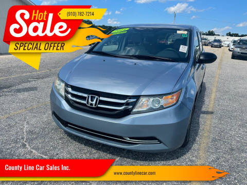 2014 Honda Odyssey for sale at County Line Car Sales Inc. in Delco NC