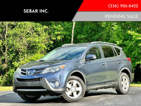 2013 Toyota RAV4 for sale at Sebar Inc. in Greensboro NC