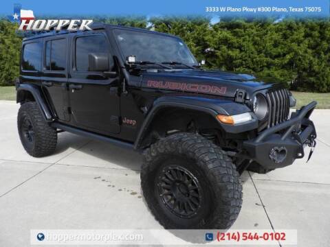 2020 Jeep Wrangler Unlimited for sale at HOPPER MOTORPLEX in Plano TX